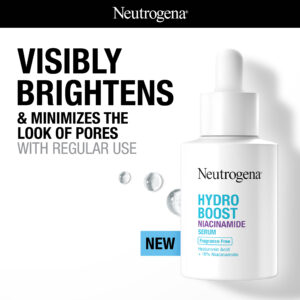 Introducing Neutrogena’s newest Hydro Boost Niacinamide Serum