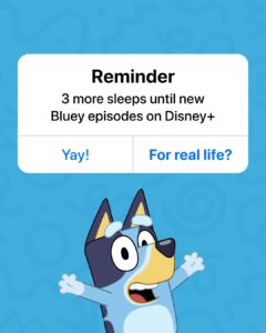 10 New Episodes of "Bluey" are Premiering on Disney+ 1 Bluey disney+