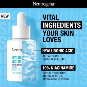 The Hydro Boost Niacinamide Serum boasts the combination of two powerhouse ingredients_ hyaluronic acid and niacinamide