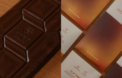 auro chocolate yardstick coffee flat white chocolate bar