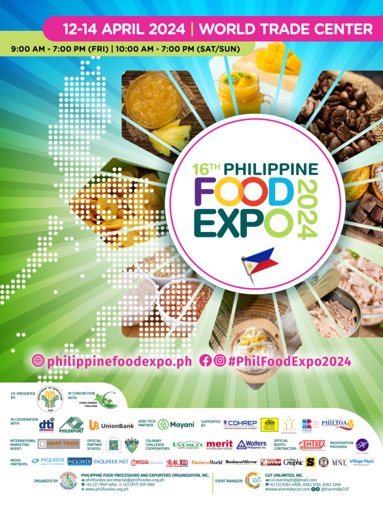 The 16th Philippine Food Expo Returns This April With Bigger Culinary Festivities When In Manila