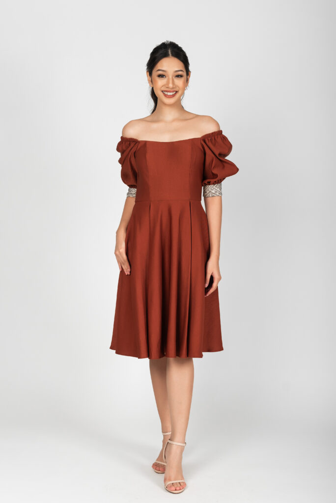 This Local Brand Launched Beautiful Dresses with Malingkat Weaves from Mindanao 6 Dalisay Rust