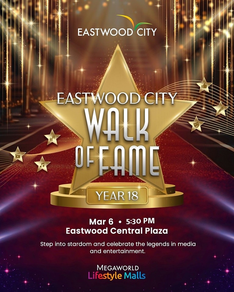 Eastwood City Walk of Fame 2024