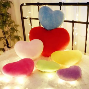 Heart pillows Valentine's day decors