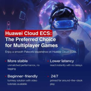 Huawei Cloud Launches Palworld-dedicated Servers with One-minute Setup (PRNewsfoto/HUAWEI CLOUD)