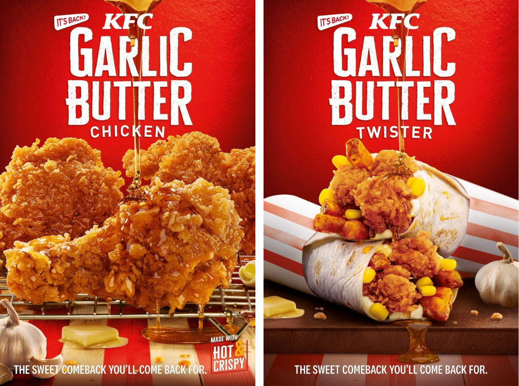 LOOK KFC's Garlic Butter Chicken Is Back—Along With Kathryn Bernardo