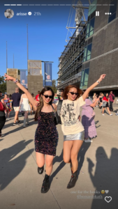 Kathryn Bernardo and Arisse De Santos eras tour