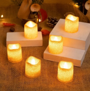 LED candle Valentine's day decors