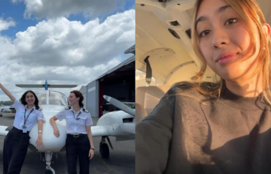 Dimples Romana's Daughter Callie Licensed Commercial Pilot