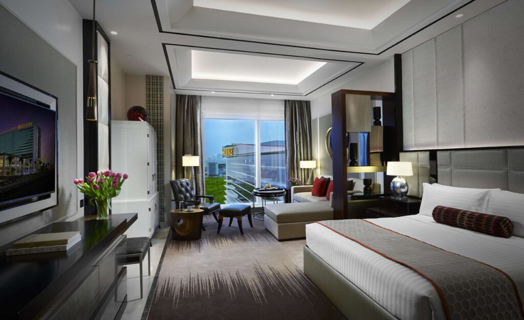 Solaire Resort Sky Studio King Bedroom Solaire