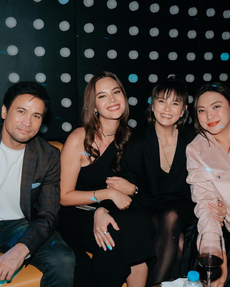 Sam Milby and Catriona Gray Together in Picture With Isabel Prats 1 sam milby catriona gray isabel oli prats