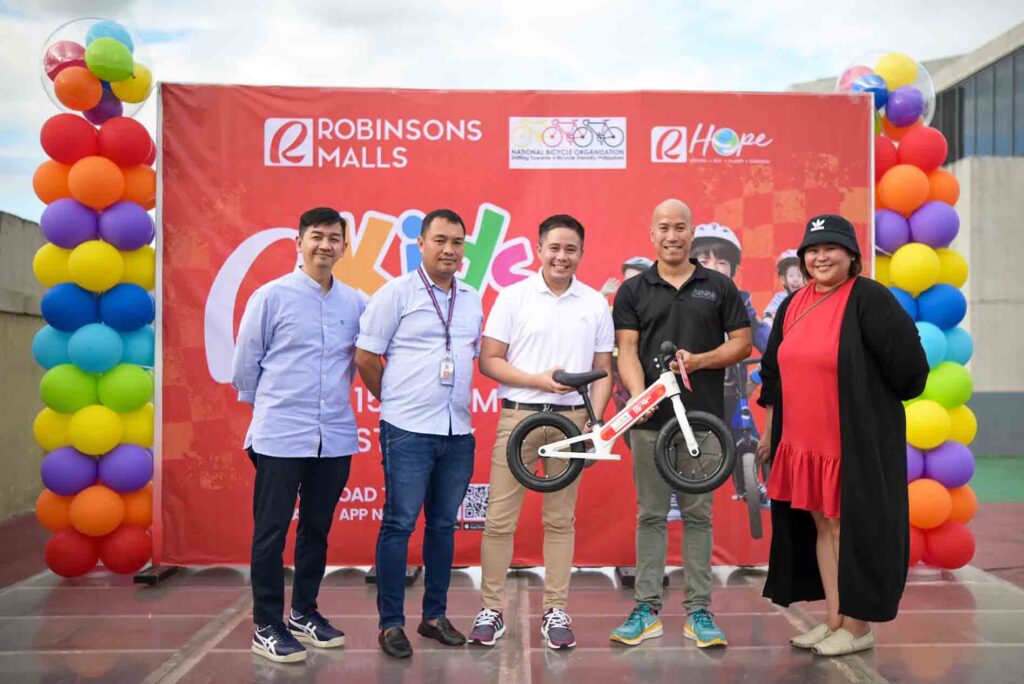 1. Ceremonial Turnover of Push Bike with Robinsons Malls and NBO