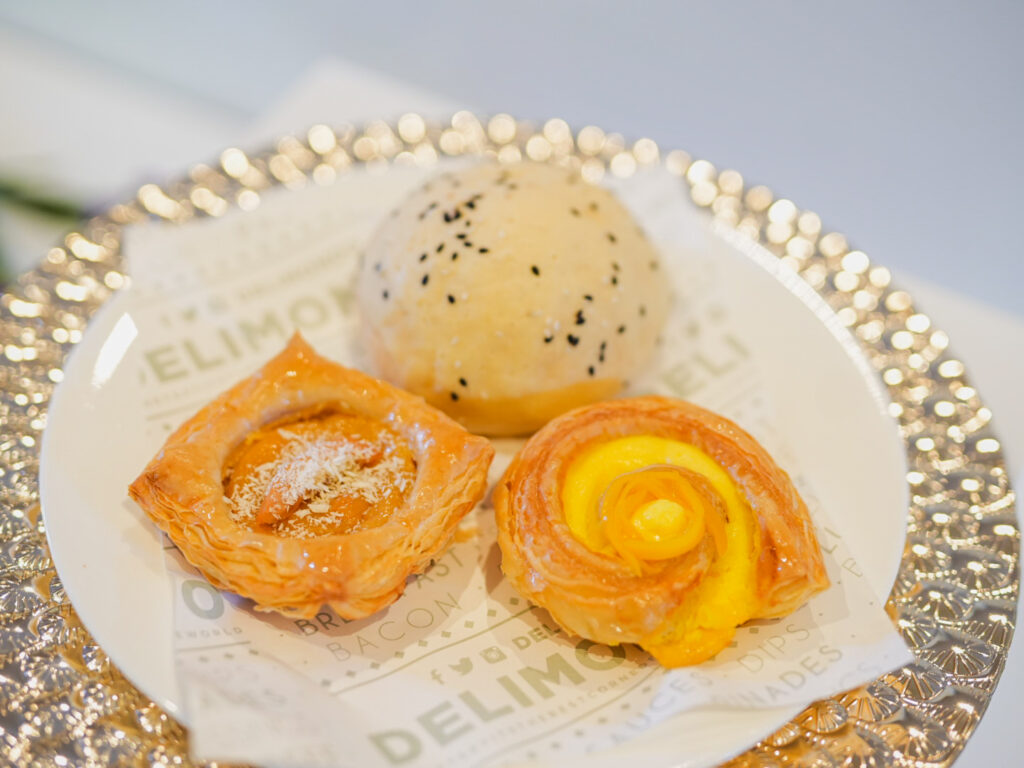 15 Delimondo Cafes assortment of delicious pastries and buns