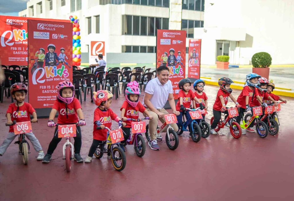 2. Inspiring a Passion for Cycling in Young Children let the Push Bike Racing begin