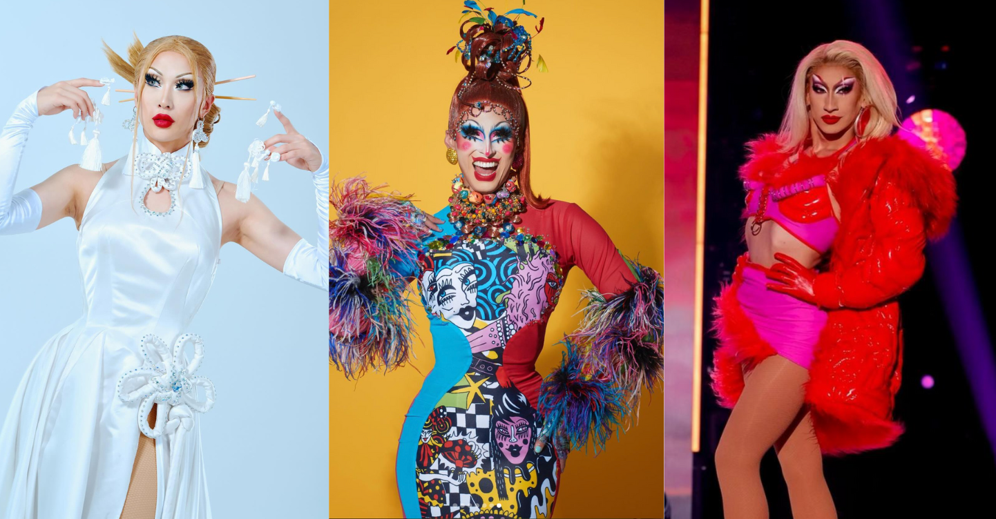 Catch International Drag Queens Nymphia Wind, Crystal Methyd, and Anetr in Manila This March!