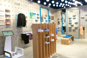 Hoka Opens New Stores in Metro Manila 2 Hoka store at Greenhills Mall featuring its foot scanner