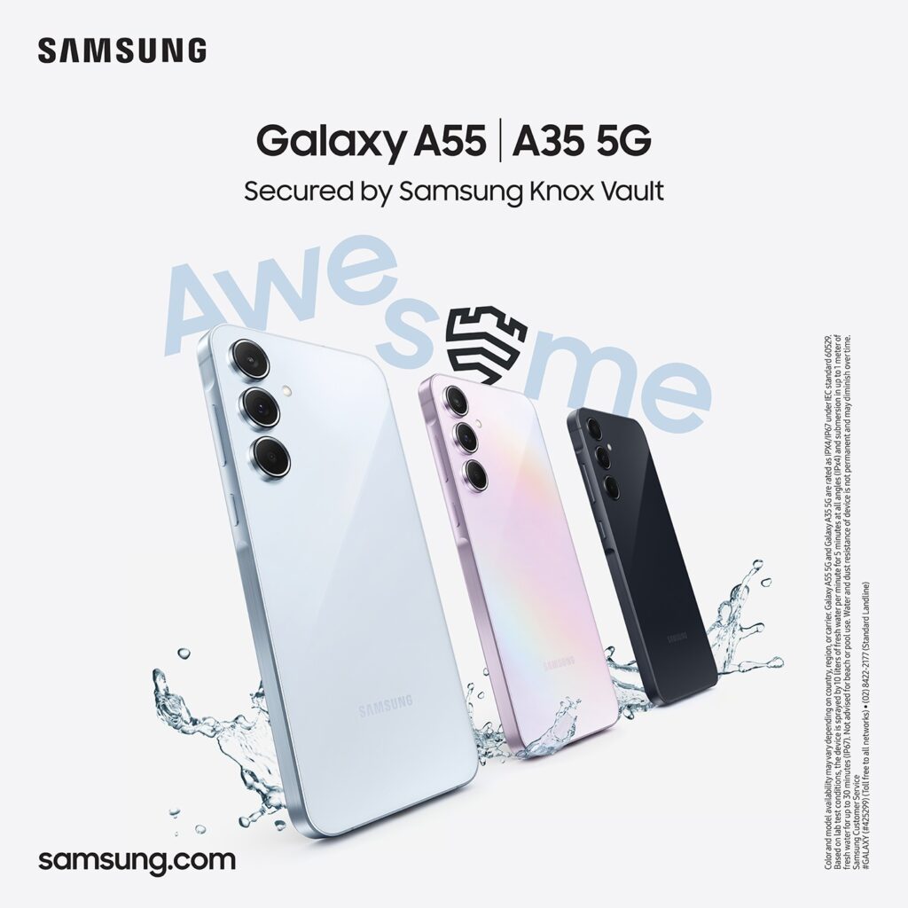Key Visual Galaxy A35 and A55