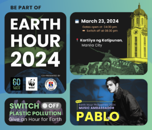 Pablo as Earth Hour 2024 Music Ambassador