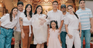Vic Sotto and Pauleen Luna Second Child Thia Marceline baptism