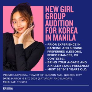 Aspiring K-Pop Idols Audition in Philippines