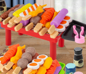 BBQ grill toy set