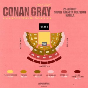 Conan Gray manila concert