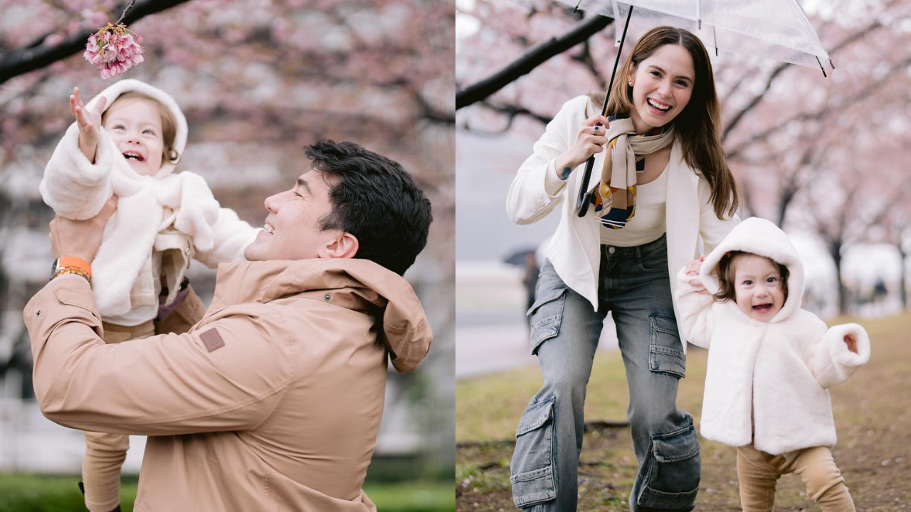 KAWAII: Jessy Mendiola and Luis Manzano Take Baby Peanut Sakura Watching in Japan 1 Jessy Mendiola and Luis Manzano Take Baby Peanut Sakura Watching in Japan