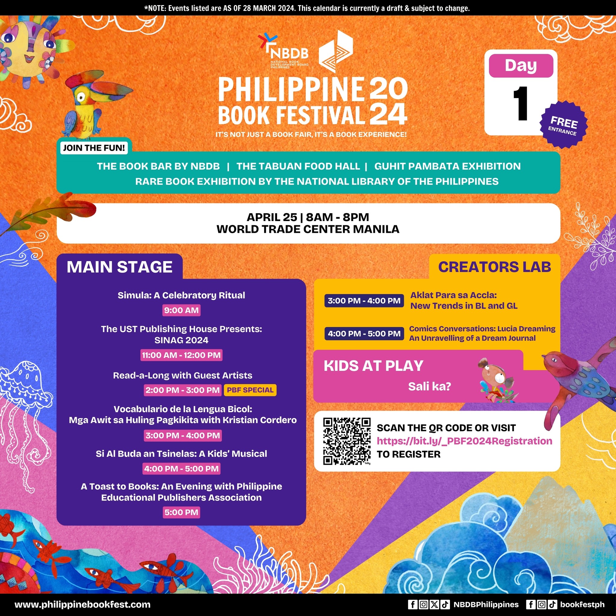 Philippine Book Festival Day 1