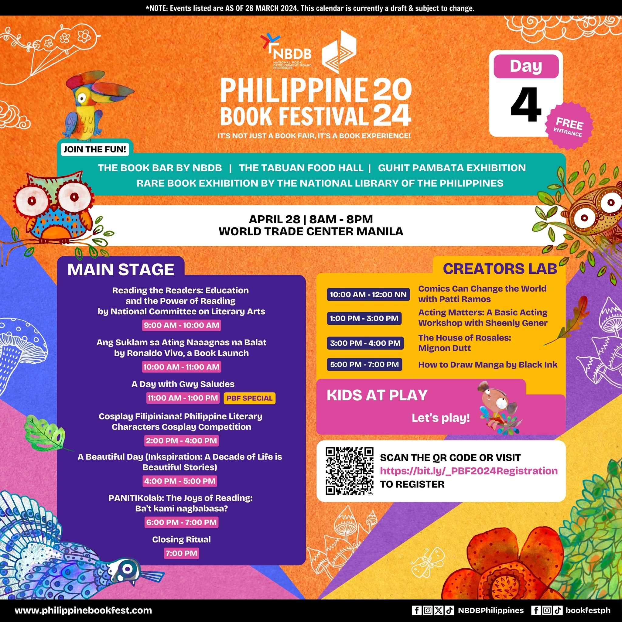 Philippine Book Festival Day 4