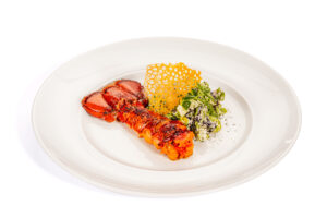 Poached lobster salad by Chef Cristina Bowerman