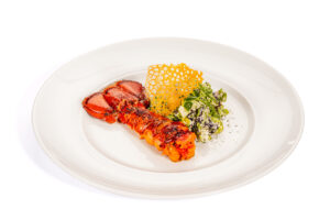 Savor Mouthwatering Seafood and Global Cuisines at This Luxurious Buffet 3 Poached lobster salad by Chef Cristina Bowerman