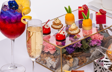 Afternoon tea at Oasis Garden Café