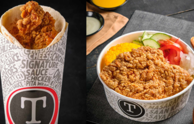Turks Chicken Wrap and Rice Bowl