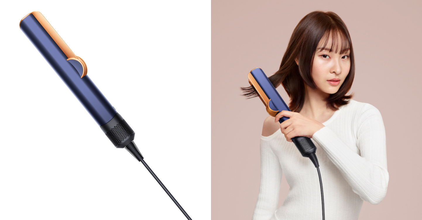 Introducing the Dyson AirstraitTM straightener, a new way to straighten hair from
wet to dry, with air. No hot plates. No heat damage.