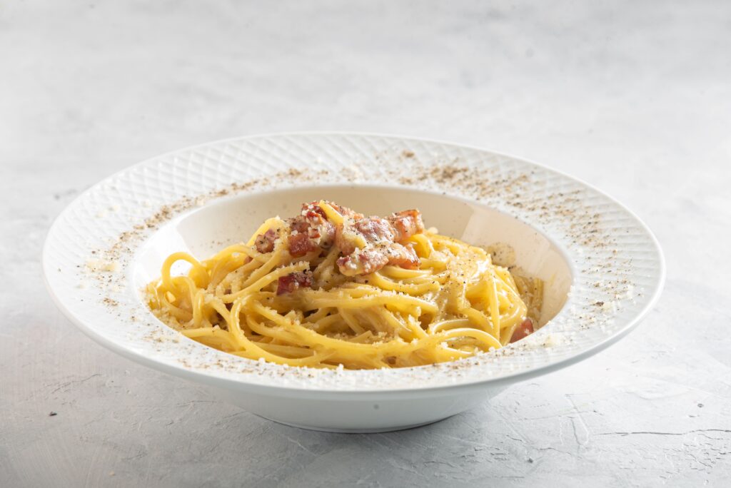 6. Pasta Carbonara Spaghetti