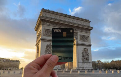 GoTyme Bank Visa debit card Paris