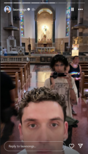 LOOK: Lauv Vibes to His Song "Potential" Outside Manila Cathedral 3 Lauv in manila
