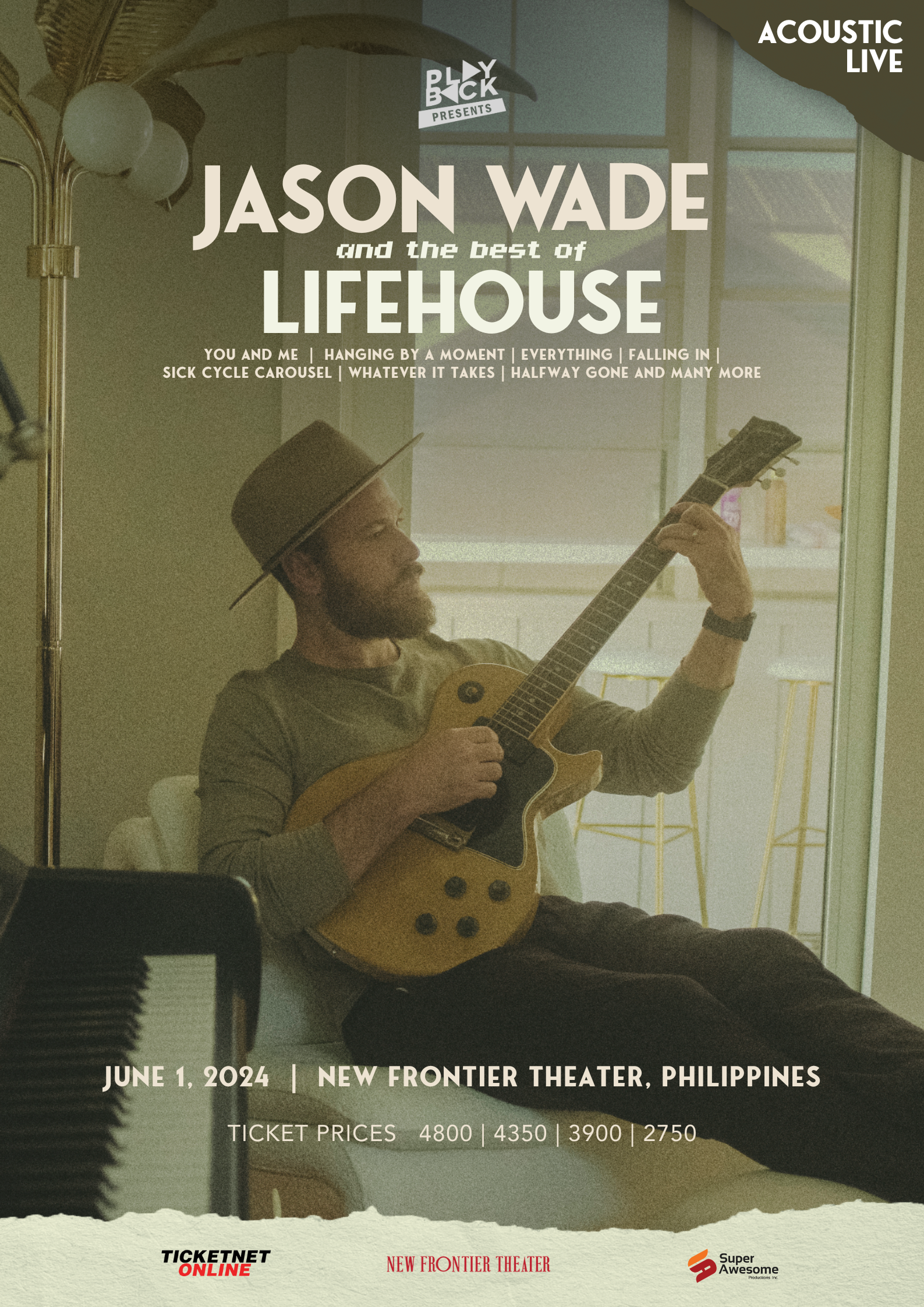Lifehouse's Jason Wade Is Bringing the Best of Lifehouse to Manila This June 1 Lifehouse's Jason Wade Is Bringing the Best of Lifehouse to Manila This June