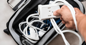 Extension cord carry on baggage