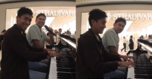Christian Bautista public pianist Vincent Saavedra