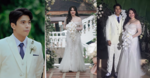 Nash Aguas and Mika Dela Cruz married