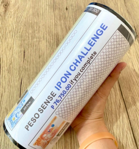 Ipon challenge coin bank