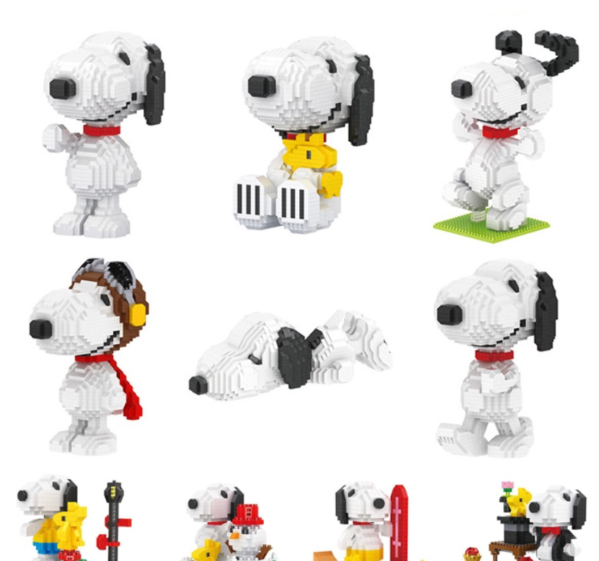 14 Gifts Under ₱500 for People Who Love Snoopy 5 snoopy building blocks