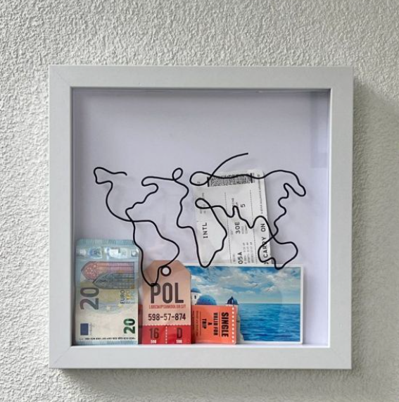 travel souvenir shadow box shopee