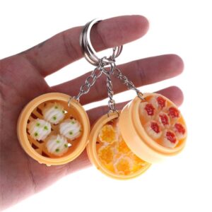 Dimsum keychain shopee