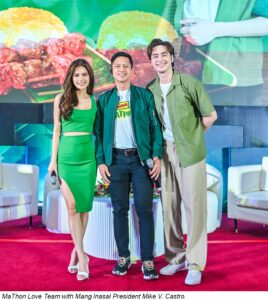 Maris Racal and Anthony Jennings Endorsers Mang Inasal Pork BBQ