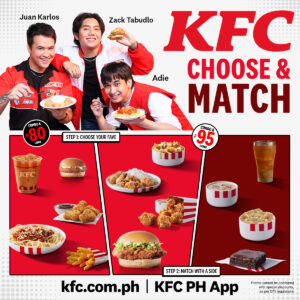 KFC Choose and Match Promo