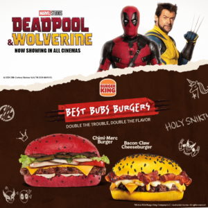 LOOK: Burger King PH Launches Limited Edition "Deadpool & Wolverine" Burgers 1 Burger King Best Bubs Burgers