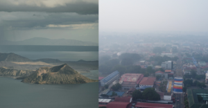 Taal Volcano Under Observation Due to Volcanic Smog, Classes Suspended in Parts of Calabarzon 1 Taal Volcano vog
