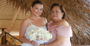 Angelica Panganiban with her mother Annabelle